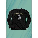 Kendim Seçtim Wolf Padoc Kurt Exclusive Gothic Dark Uzun Kollu Tişört Baskılı T-Shirt - 001-Siyah - XL