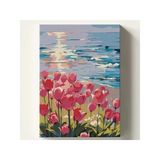 Kendin Yap Sayılarla Boyama Seti 40X50 Cm Temalı Tuval Ve Fırça