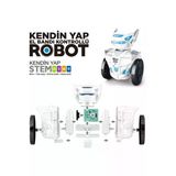 Kendin Yap Stem V01 Montaj Robot | Yerçekimi Sensörlü El Bandı Kumandalı Eğitici Oyuncak Robot