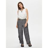 Kendinden Jakarlı Kargo Cep Detaylı Wide Leg Fit Viskon Pantolon S25PNT026 - Antrasit - M
