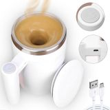 Kendinden Karıştırmalı Kahve Kupası-Otomatik Manyetik Karıştırıcı Kahve Kupası Kolay Karıştırma için | USB Şarj Edilebilir Kendinden Karıştırıcı Fincan, 304 Paslanmaz Çelik İç Mekan, Silikon Kapak,