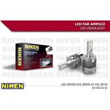 Kendinden Metal Aparatlı Niken Jetta H7 LED Xenon 2012-2017