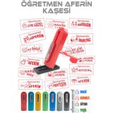Kendinden Mürekkepli Kaşe Öğretmen Kaşesi Aferin Kaşesi Cep Kaşesi