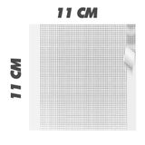 Kendinden Yapışkanlı Banyo Gider Filtresi 11 x 11 CM - Suya Dayanıklı Tek Kullanımlık Saç Kıl Tutucu Lavabo Süzgeci (2 Paket - 20 Adet)