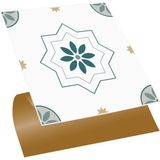 Kendinden Yapışkanlı Casablanca Desenli Pvc Karo 30X30 cm (56 Adet) 5m2
