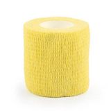 Kendinden Yapiskanli Elastik Coban Bandaj Sari Renkli 5 Cm
