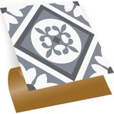Kendinden Yapışkanlı Geometrik 02 Desenli Pvc Karo 30X30 cm (33 Adet) 3m2