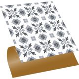 Kendinden Yapışkanlı Geometrik 041 Desenli Pvc Karo 30X30 cm (33 Adet) 3m2