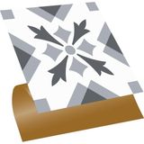 Kendinden Yapışkanlı Geometrik 05 Desenli Pvc Karo 30X30 cm (33 Adet) 3m2