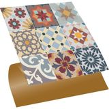 Kendinden Yapışkanlı Karma Agora Desenli Pvc Karo 30X30 cm (33 Adet) 3m2