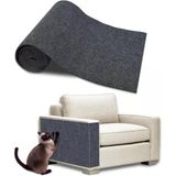 Kendinden Yapışkanlı Kedi Tırmalama Matı, 99 Cm X 30 Cm Kedi Scratcher Halı, Koltuk Mobilya Duvarı İçin Kedi Çizilmeye Koruyucular, Çizilmez Mobilya Koruyucu, Kanepe İçin Çiviler Dahil (Gr