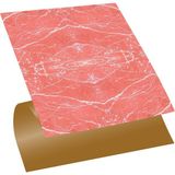 Kendinden Yapışkanlı Kesilebilir Mermer 009 Desenli Pvc Karo 30X30 cm (33 Adet) 3m2