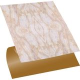 Kendinden Yapışkanlı Kesilebilir Mermer 019 Desenli Pvc Karo 30X30 cm (33 Adet) 3m2