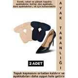 Kendinden Yapışkanlı Konforlu Esnek Kaydırmaz Taban Destekli Ayak Topuk Vurma Önleyici Ped 2 Adet