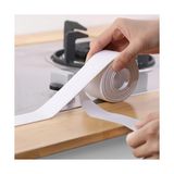 Kendinden Yapışkanlı Sızdırmazlık Bandı – Beyaz Pvc, Su Geçirmez, 3,8 cm x 3,2 M, Mutfak, Banyo, Küvet, Lavabo, Zemin ve Duvar Kenarı Için - standart