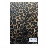 Kendinden Yapışkanlı Varaklı Leopar Suni Deri – 21x30 cm – Çanta, Kutu, Cüzdan, Anahtarlık ve DIY Kaplama Malzemesi