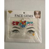 Kendinden Yapışkanlı Yüz Taşı Sticker Face Gems Model12