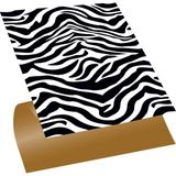 Kendinden Yapışkanlı Zebra Desenli Pvc Karo 30X30 cm (33 Adet) 3m2
