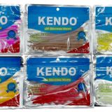 Kendo 10 cm LRF Silicones Worm Kokulu 10 Adet Pink Yem