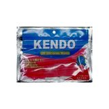 Kendo 10 cm LRF Silicones Worm Kokulu 10 Adet Red Yem