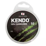 Kendo 100% Fluorocarbon Leader Misina 50M Beyaz