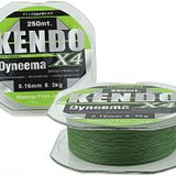 Kendo 250 mt Green 0,26 mm Dynema 4 Örgü