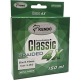 Kendo Classic 4X 150M 0,08Mm Apple Green Örgü İp Misina