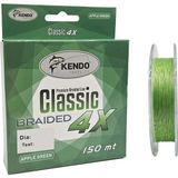 Kendo Classic 4x 150M 0,12MM Apple Green Örgü Ip Misina - 4 x 150 m