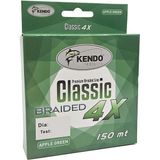 Kendo Classic 4x 150M Apple Green Örgü Ip Misina - 0.18 mm