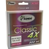 Kendo Classic 4x 300m Multicolor Örgü İp Misina - 0,14mm
