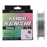 Kendo Kenshi Japanese Braid Low Pitch 8X 150Mt İp Misina Multicolor