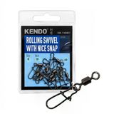 Kendo Rolling Swivel Snap Klipsli Fırdöndü No:6 (10'Lu Paket)