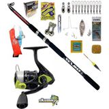 Kendo Sea Power 6000 360CM 100-300GR Oslo Anaconda Profesyonel Sazan Kıyı Olta Takımı Seti