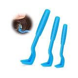 Kene Pensi, Köpekler Için Kene Kancası Kene Çıkarıcı, 3 Farklı Boyutta Set, Kene Kartı Alternatifi, Kene Cımbızı, Ağrısız Kene Çıkarma, Evcil Hayvanlar Için Kene Temizleyici - 00-Siyah - Beyaz