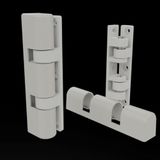 Keneth 2 Adet BEYAZ 90 Mm Pvc Pimapen Beyaz Quick (FAST) Kapı-Pencere Menteşesi