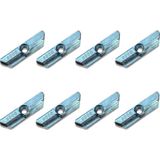 Keneth 8 Adet İspanyolet Kilit Karşılığı Pimapen Pvc Pencere ve Kapı Kilit İspanyolet Karşılığı