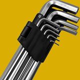 Keneth 9 Parça Uzun Boy Çelik Alyan Anahtar Seti (Birer Adet 2mm, 2.5MM,3MM,4MM,5MM,6MM,8MM,10MM)