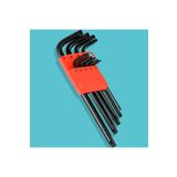 Keneth Tools İthal Siyah Uzun Tork Alyan Anahtar Takımı - Torx Alyan seti - Uzun ve Siyah boy takım 9 parça