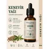 Kenevir Tohumu Yağı – 30 ml | Soğuk Sıkım Sabit Yağ