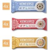 Kenevirco Protein Bar Karışık Paket (12'li) %100 Doğal, Vegan, Glutensiz ve Şeker İlavesiz - 1 Adet