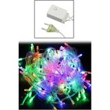 Kenko 100 Ledli Fişli 10 Metre Rgb Renkli Işık LED Dekor Lambası Yılbaşı Ağacı Işığı Yeni Yıl Lambası