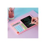 Kenko 12 Haneli LCD Yazı Tahtalı Kalemli Hesap Makinesi | Pinterest Pembe Tablet Hesap Makinesi Pilli