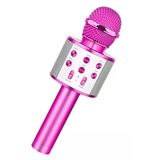 Kenko Karaoke Mikrofon Pembe Renk Bluetooth Hoparlör Hafıza Kartı Usb Aux Giriş Destekli Hadi Söyle Efsane Pembe