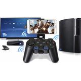 Kenly 2.4GHz Kablosuz Gamepad Android, PC, PS3 ve TV Box Uyumlu – Titreşimli Oyun Kolu, USB Alıcılı, Telefon Tutuculu, Ergonomik Tasarım - Siyah