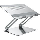 Kenly Alüminyum Ayarlanabilir Laptop Standı 10-17 İnç Uyumlu – Katlanabilir Yükseltici Sehpa – MacBook Notebook Soğutucu Masaüstü Stand