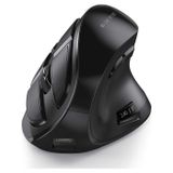 Kenly Bluetooth + 2.4G Kablosuz Dikey Ergonomik Mouse Şarj Edilebilir, Sessiz Tıklama, Çoklu Bağlantı