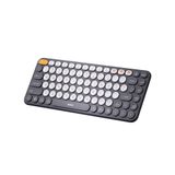 Kenly Kablosuz Bluetooth 5.0 Klavye – İngilizce Q Sessiz Tuşlu, 2.4GHz USB Alıcılı, Çoklu Bağlantı, Laptop Tablet PC Uyumlu