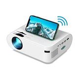 Kenly P62 Full Hd Destekli Wifi & Ios & Android Cep Tel Yansıtma Mini Projeksiyon Cihazı - Beyaz