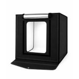 Kenly Puluz 40x40 cm Fotoğraf Çekim Çadırı, 2x32 LED Işıklı, 2400 Lümen, 6 Fonlu, Katlanabilir Profesyonel Ürün Fotoğraf Stüdyosu Işık Kutusu