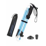 Kenly Trekking Baton Katlanabilir Hafif Yürüyüş Batonu 105-125 cm Kamp Dağcılık Doğa Sporları